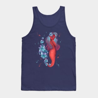 Floral Mermaid Tank Top